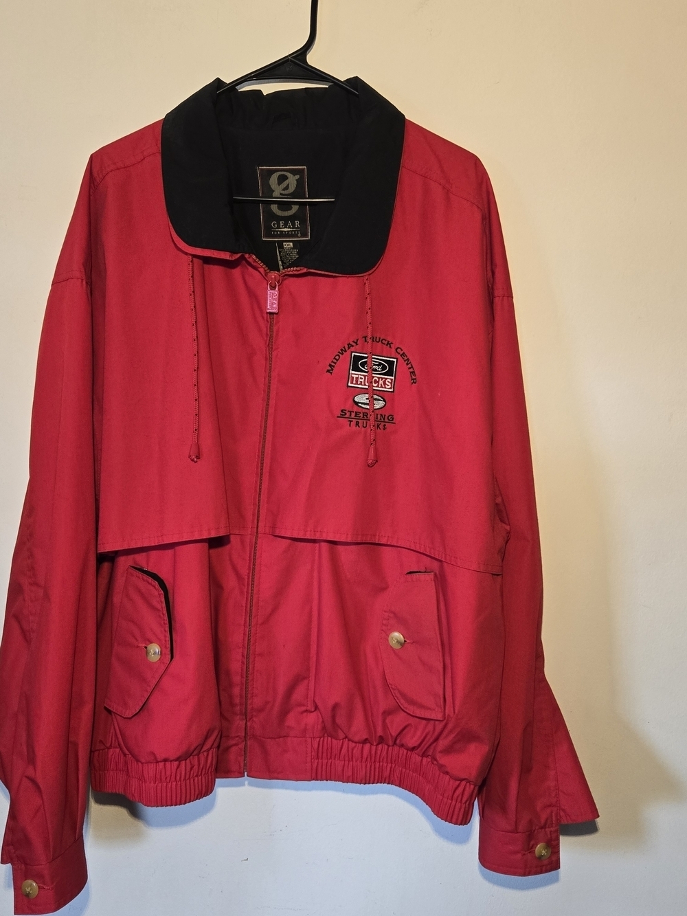 Vintage Gear For Sports Sailing Jacket Ford Trucks Sterling Trucks Logo XXL